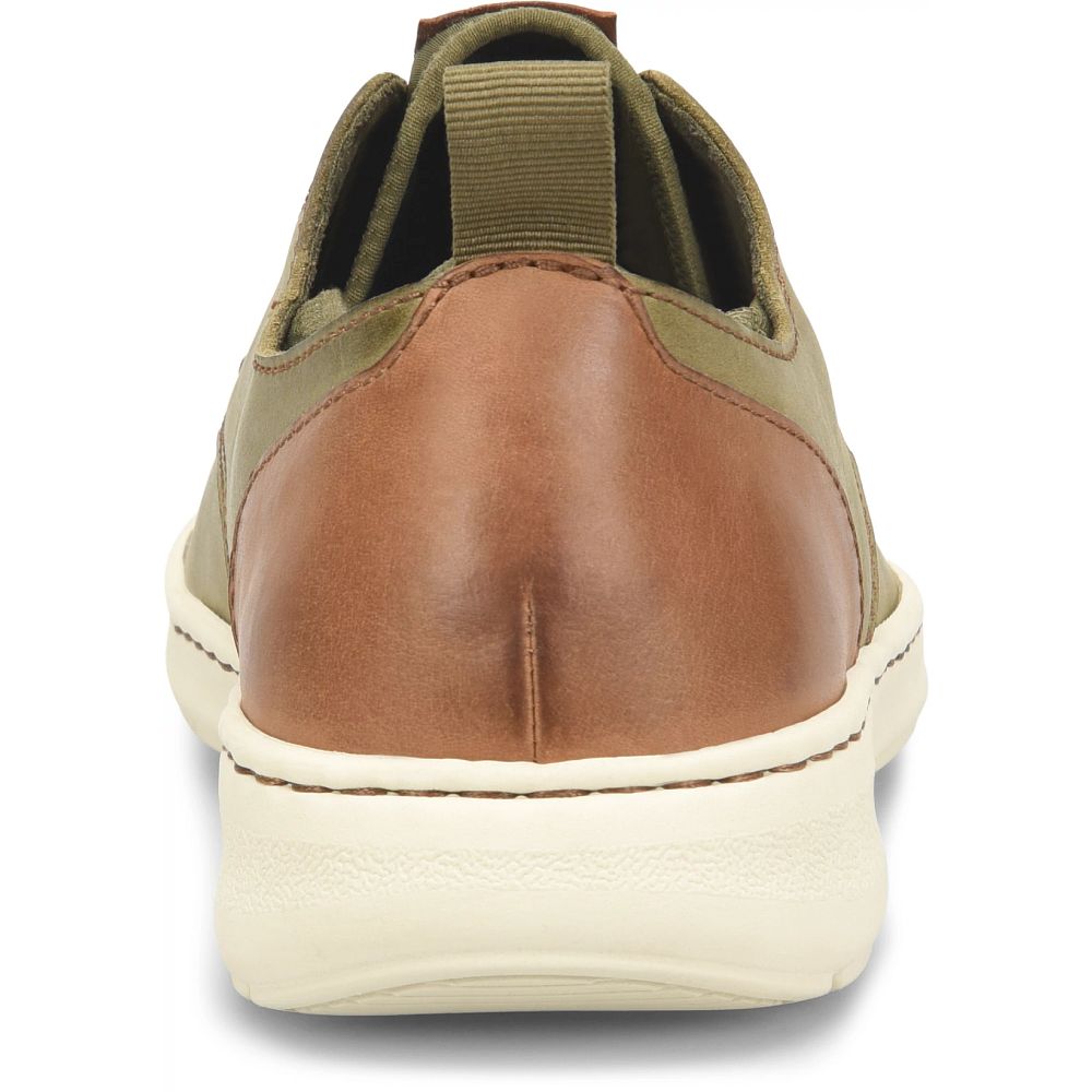 Born Marcus Combo Slip-Ons Olive Brown Terra Combo Product ID-0MgosiTE