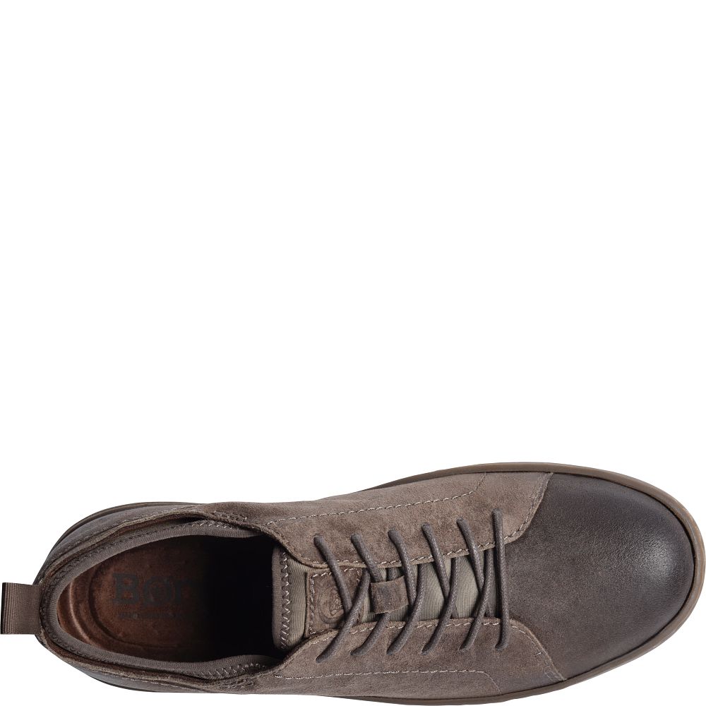 Born Miles Slip-Ons Taupe Mud Distressed Product ID-13YXqZde