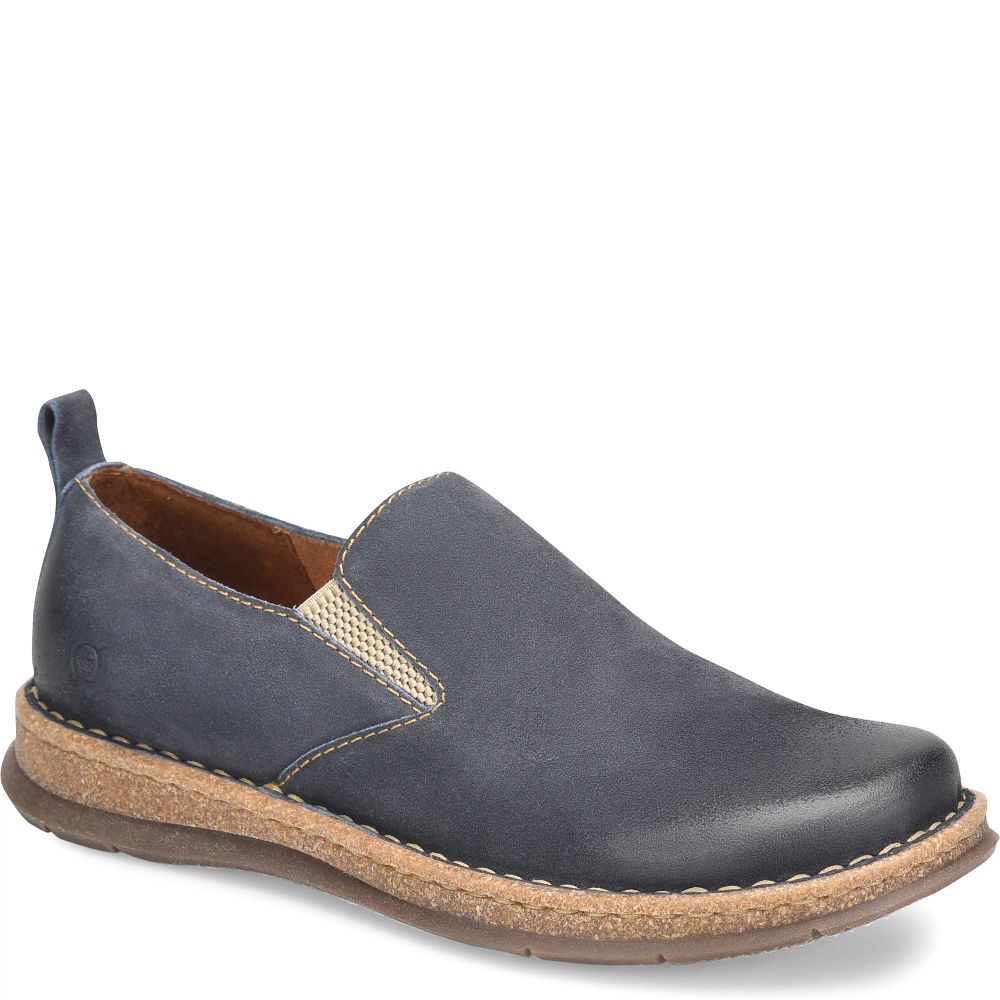 Born Bryson Slip-Ons Dark Jeans Distressed Product ID-19KS3fMX