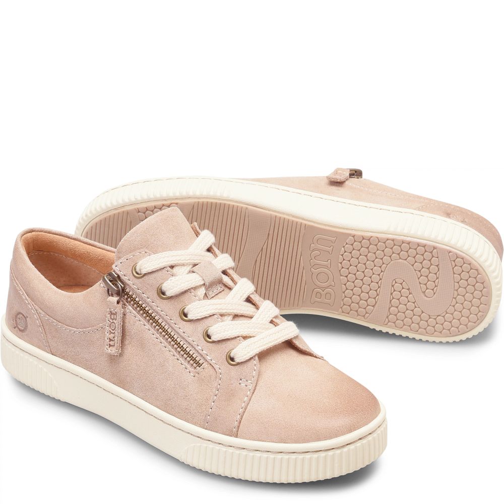 Born Paloma Slip-Ons Cream Visone Distressed Product ID-1HCtKyYW [BornShoes-328]
