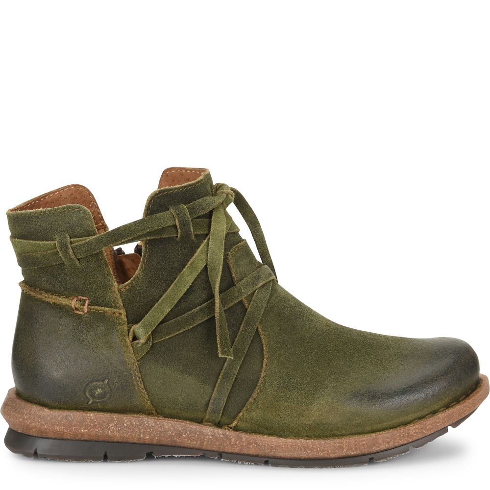 Born Tarkiln Boots Green Olivo Distressed Product ID-1cZXDOnR