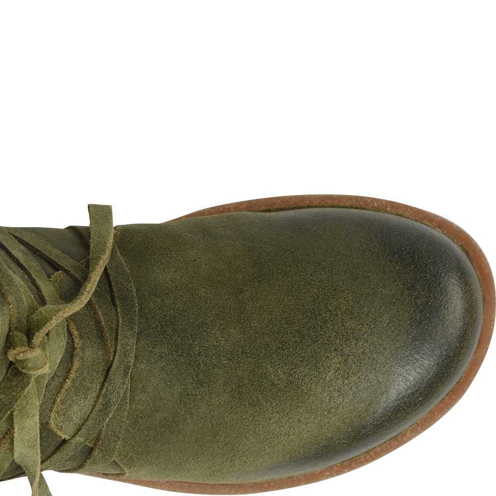 Born Tarkiln Boots Green Olivo Distressed Product ID-1cZXDOnR