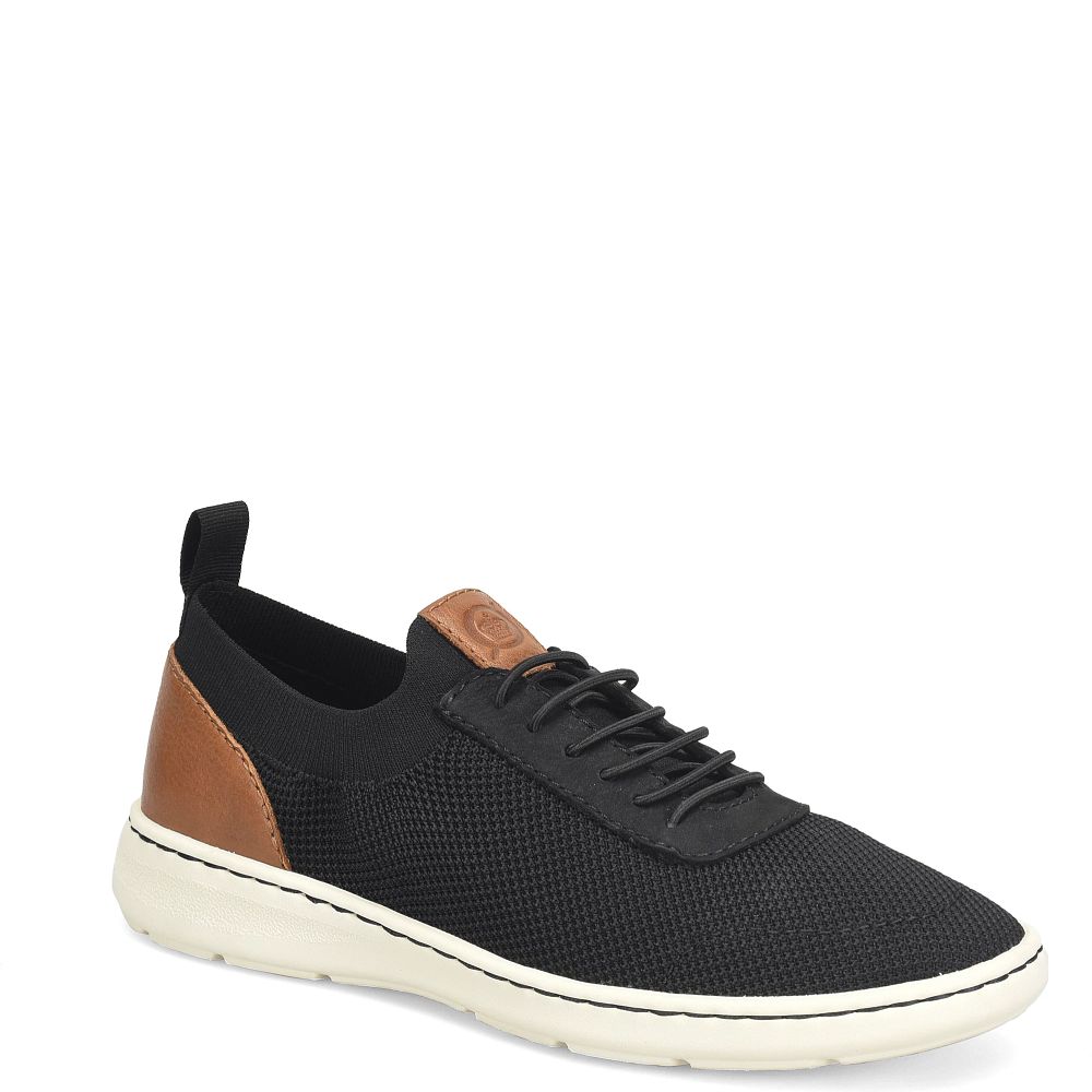Born Marius Slip-Ons Black Dark Tan Combo Product ID-1gtDPwm8