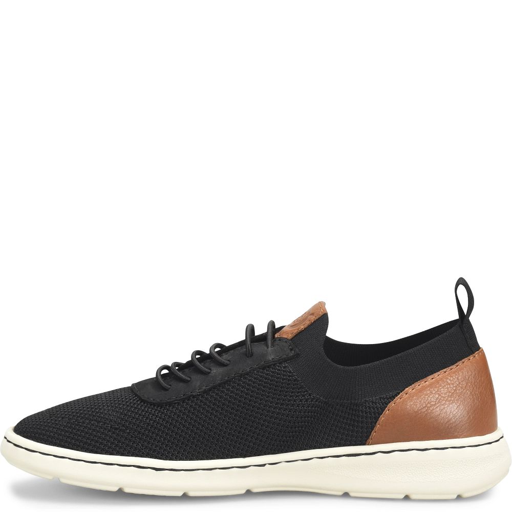 Born Marius Slip-Ons Black Dark Tan Combo Product ID-1gtDPwm8