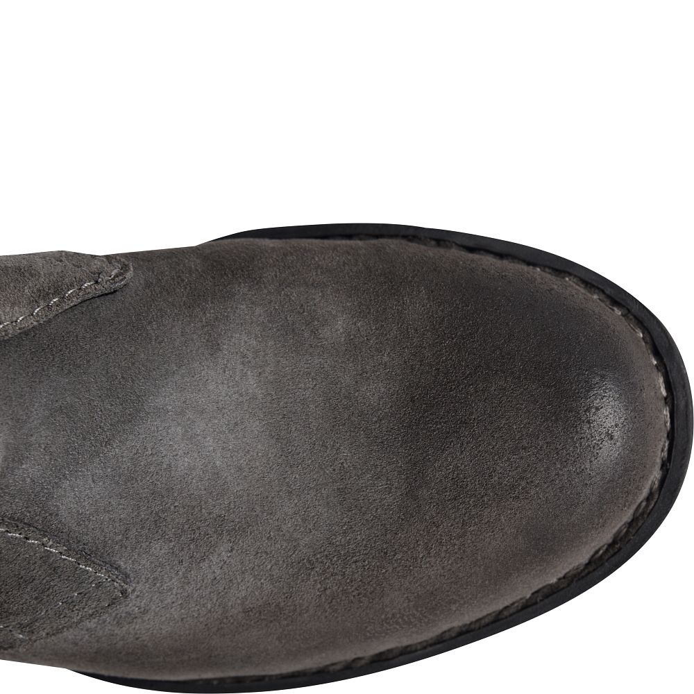 Born Seth Boots Dark Grey Catrame Suede Product ID-2Go7TpsI