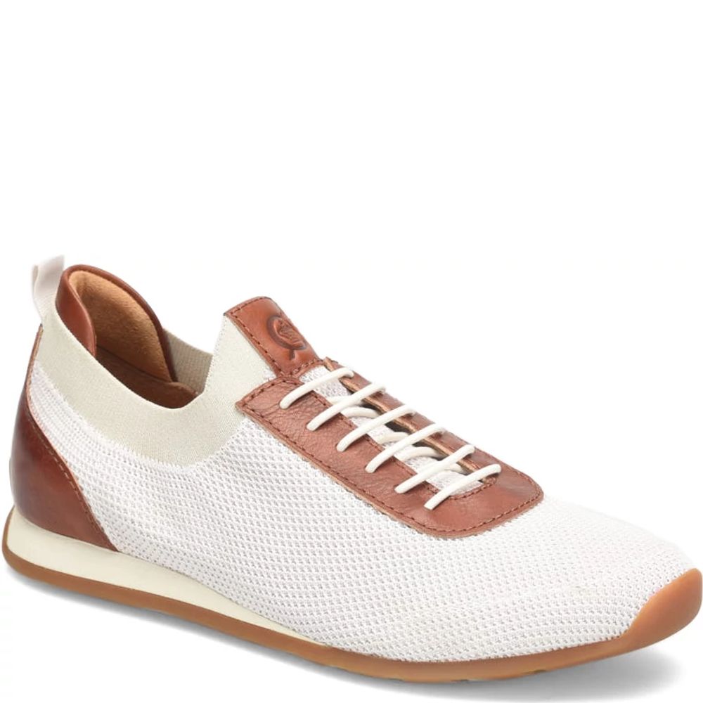 Born Barrett Sneakers White Bourbon Knit Combo Product ID-3XjO51oM