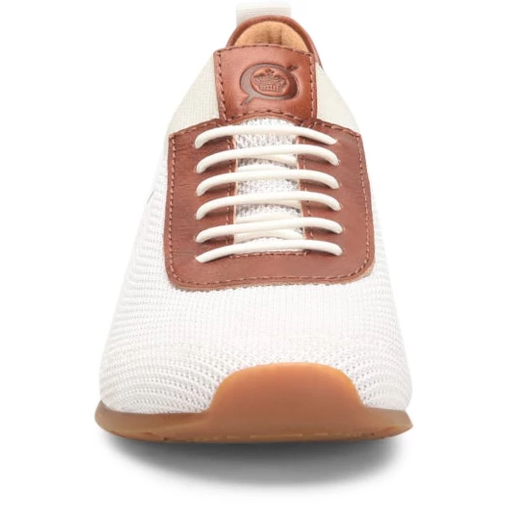 Born Barrett Sneakers White Bourbon Knit Combo Product ID-3XjO51oM
