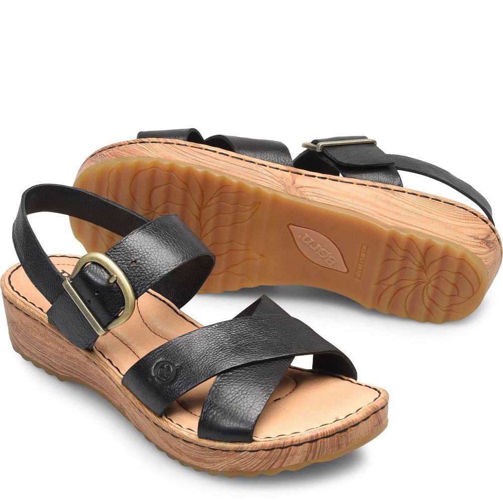 Born Aida Sandals Black Product ID-4fZcaJ7l