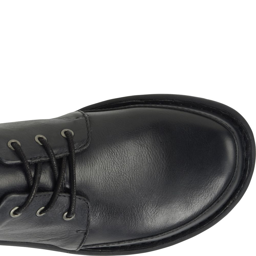 Born Nigel 3-Eye Slip-Ons Black Product ID-52oWKVKR