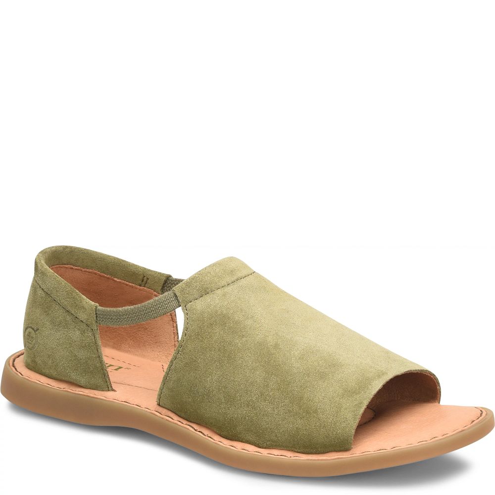 Born Cove Modern Colors Clogs Kiwi Suede Product ID-5732zgaU