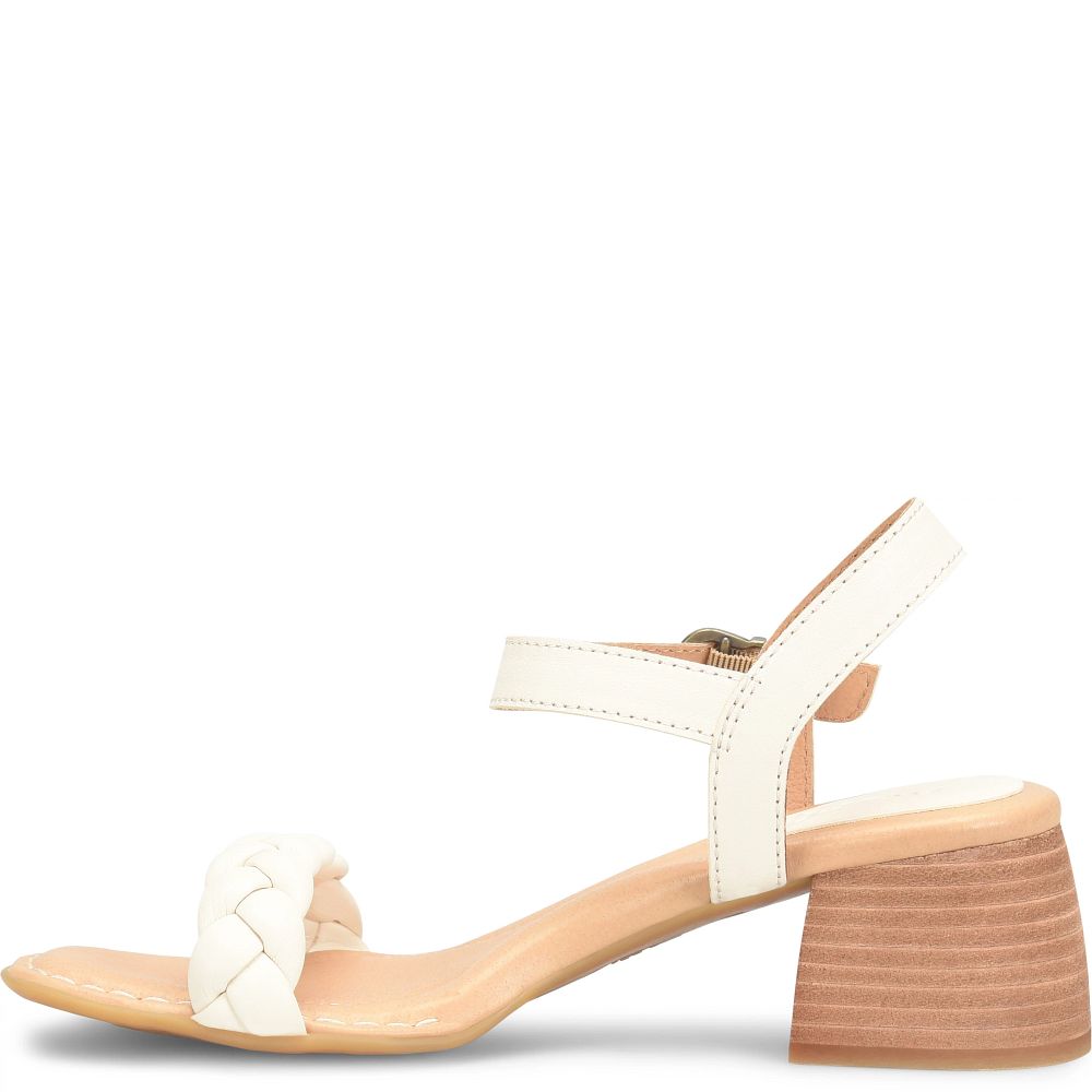 Born Simone Sandals White Butter Product ID-7TgkCOgu