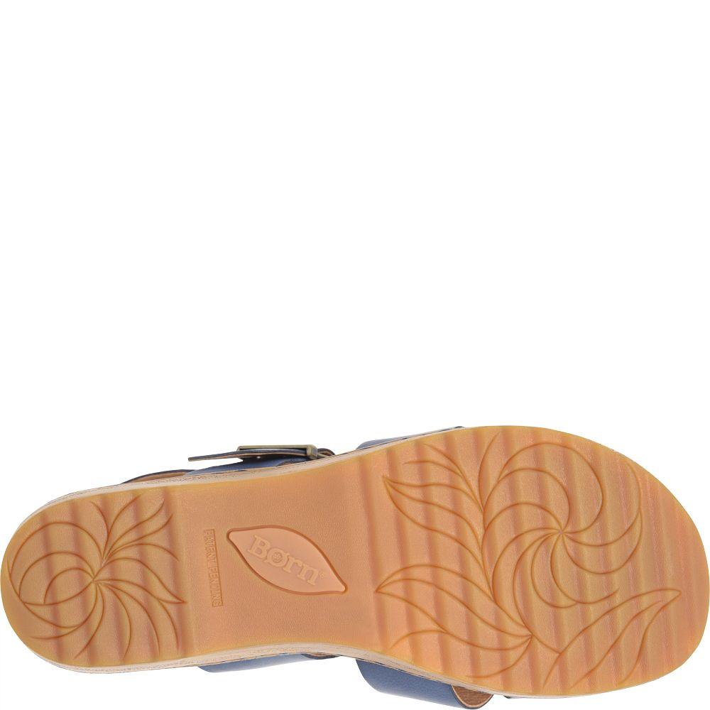 Born Aida Sandals Navy Product ID-7p8EajCX