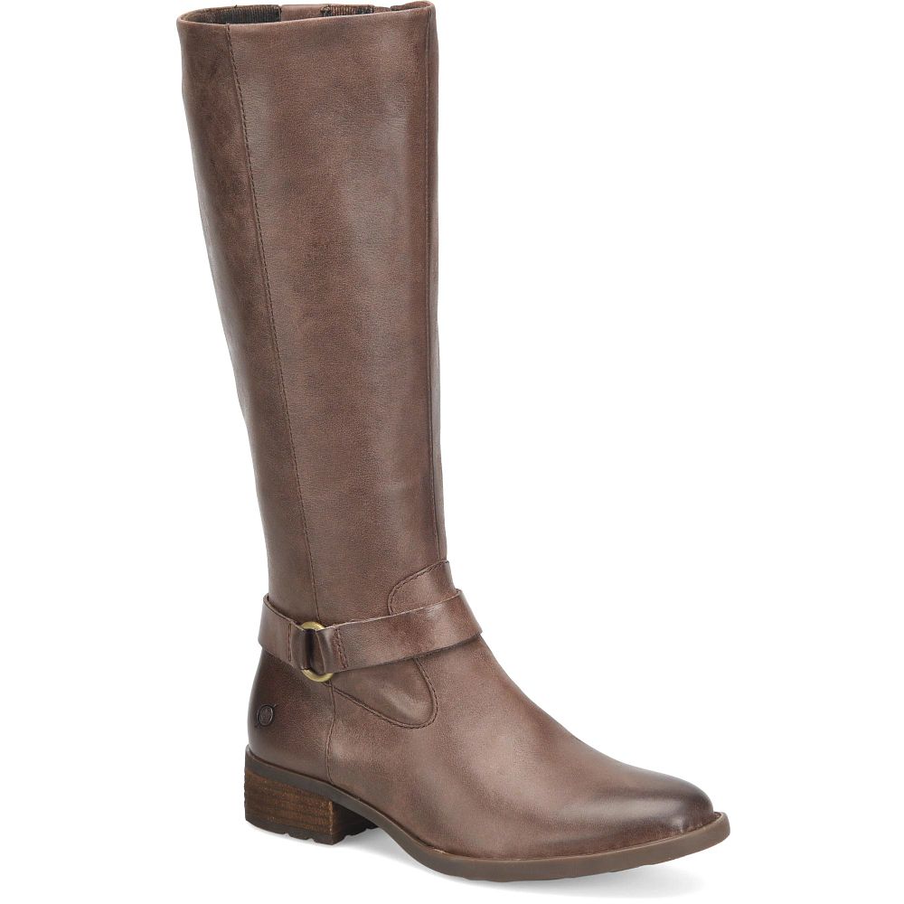 Born Saddler Boots Chocolate Product ID-8C1ojvK9