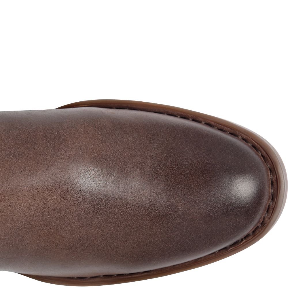 Born Saddler Boots Chocolate Product ID-8C1ojvK9