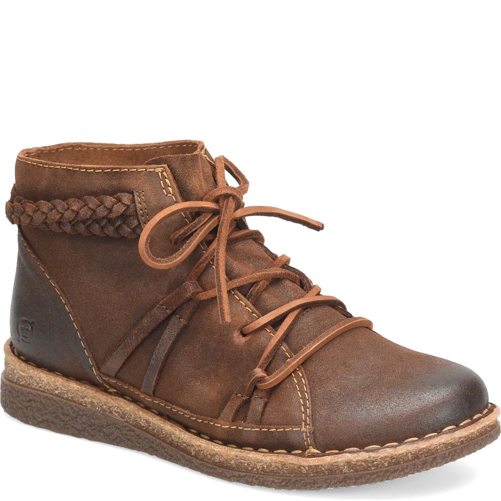 Born Temple II Boots Glazed Ginger Distressed Product ID-8KKjATMz