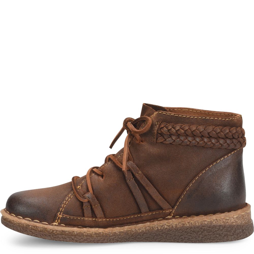 Born Temple II Boots Glazed Ginger Distressed Product ID-8KKjATMz