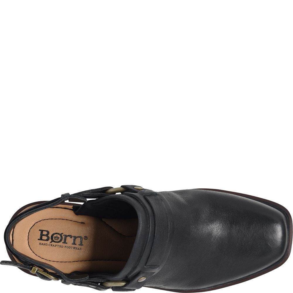 Born Hudson Clogs Black Product ID-94bMZaGu