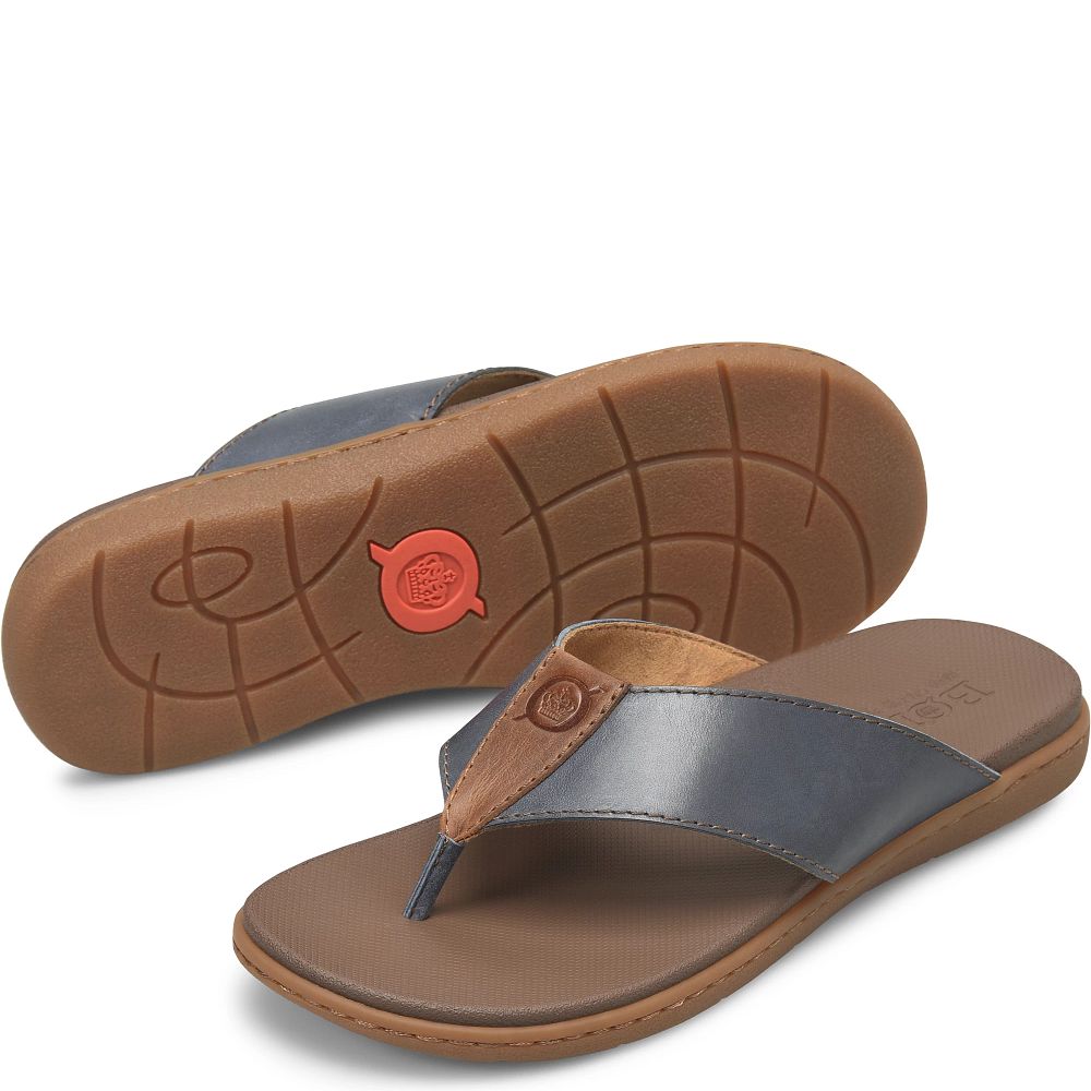 Born Gavin Sandals Navy Atlantik Product ID-9pfGW30w