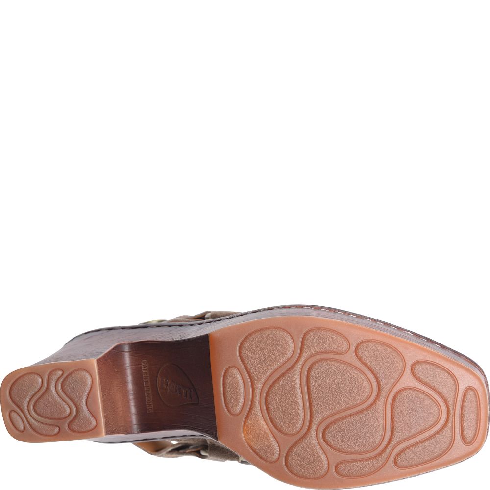 Born Hudson Clogs Taupe Distressed Product ID-AJMYw6es