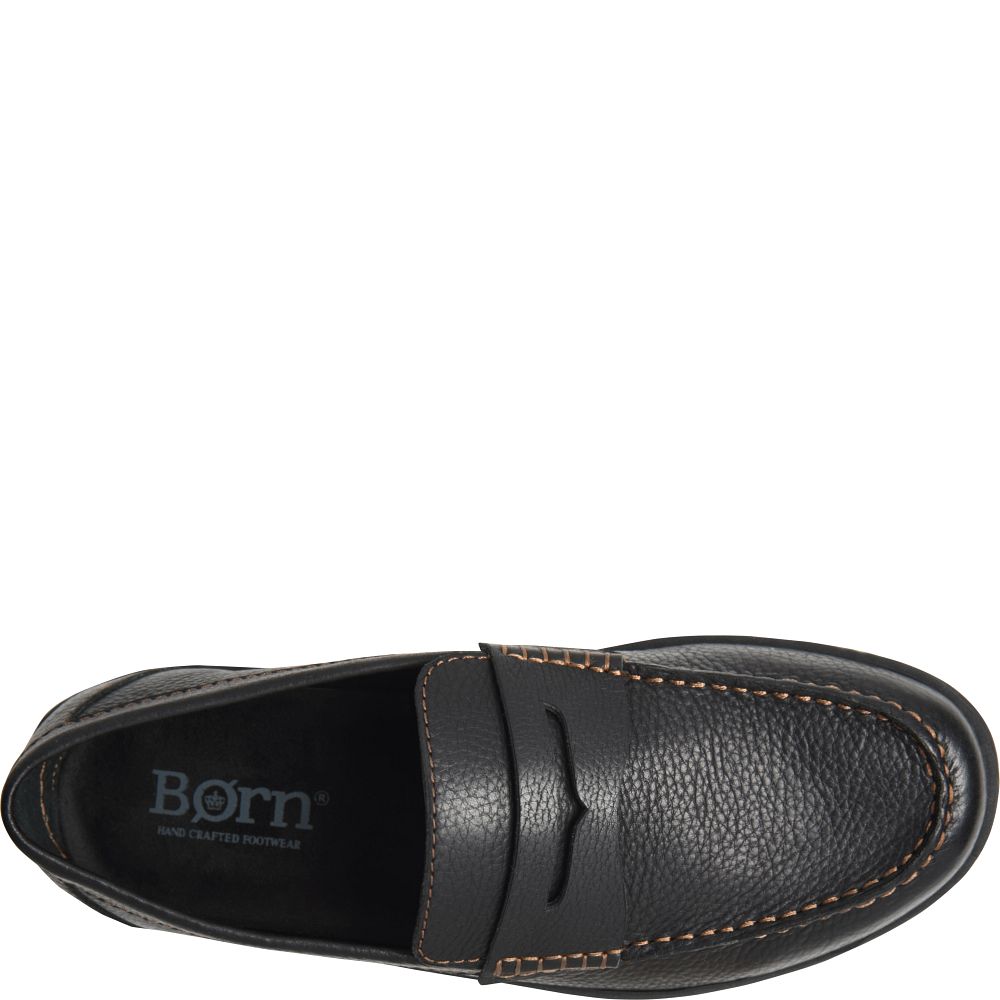 Born Simon III Slip-Ons Black Product ID-ALFKBhb9