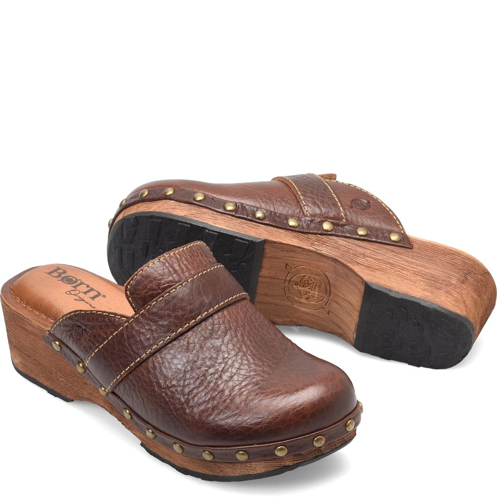 Born Topaz Clogs Cinnamon Stick Product ID-AhzpiHPv [BornShoes-117]