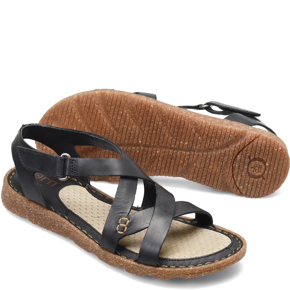 Born Trinidad Basic Sandals Black Product ID-BaG62myL