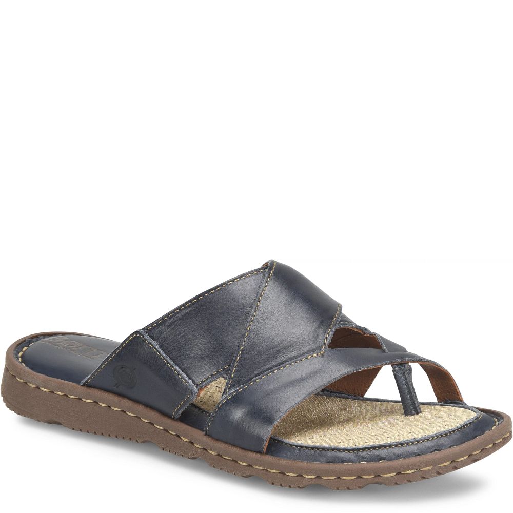 Born Sorja II Sandals Navy Product ID-BoiorP1c