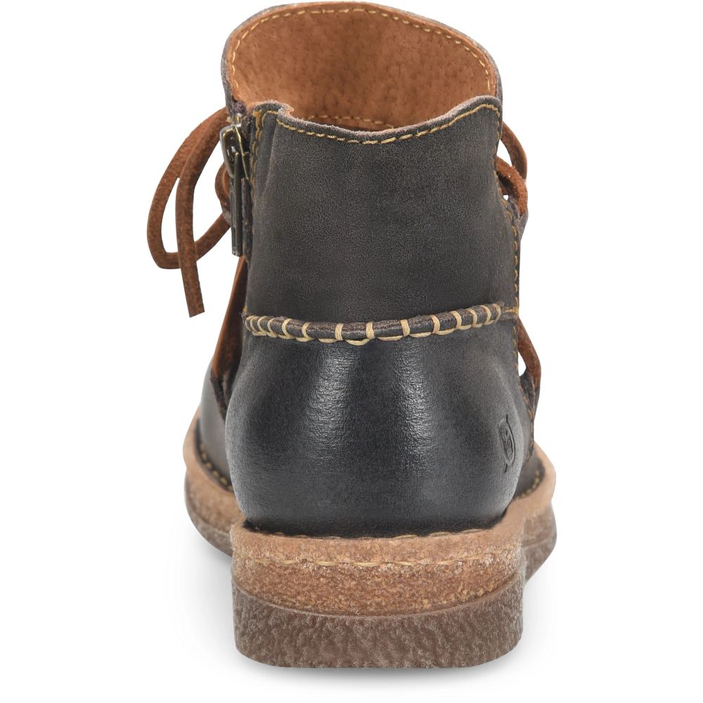 Born Calyn Boots Dark Grey Distressed Product ID-Bwb3o40h