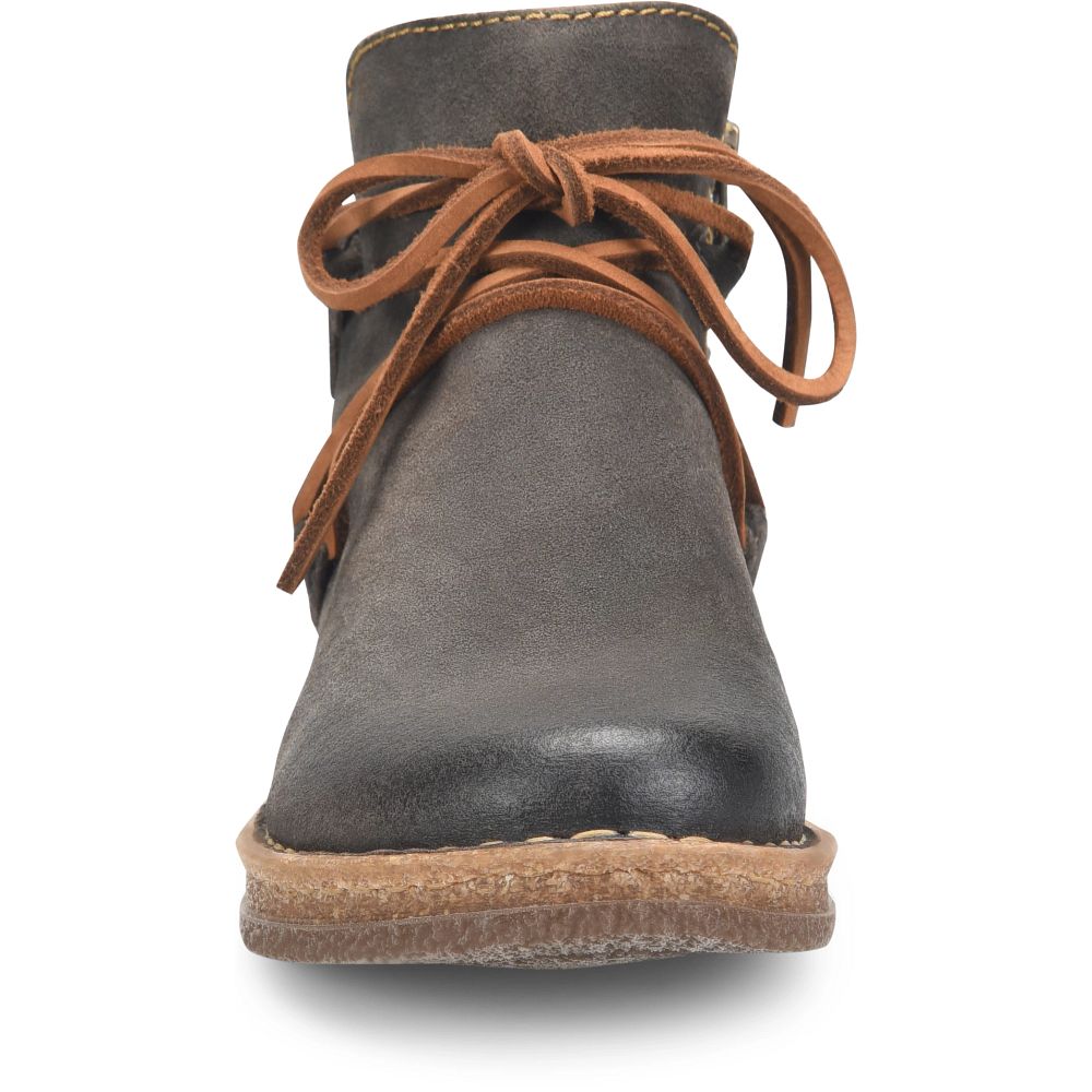 Born Calyn Boots Dark Grey Distressed Product ID-Bwb3o40h