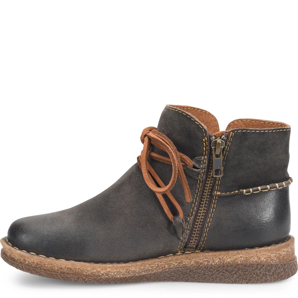 Born Calyn Boots Dark Grey Distressed Product ID-Bwb3o40h