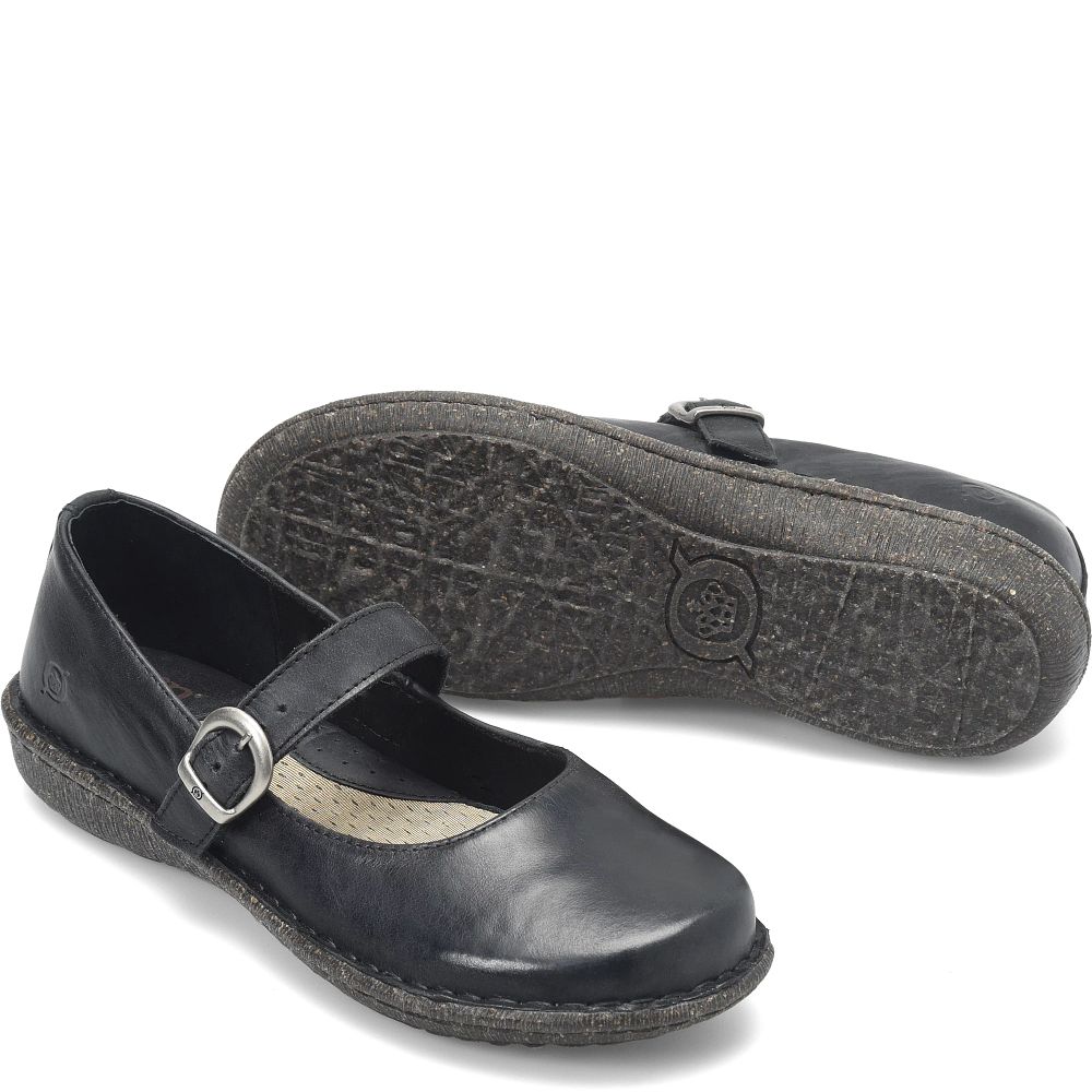 Born Mary Jane Basic Slip-Ons Black Product ID-D75Gtohm