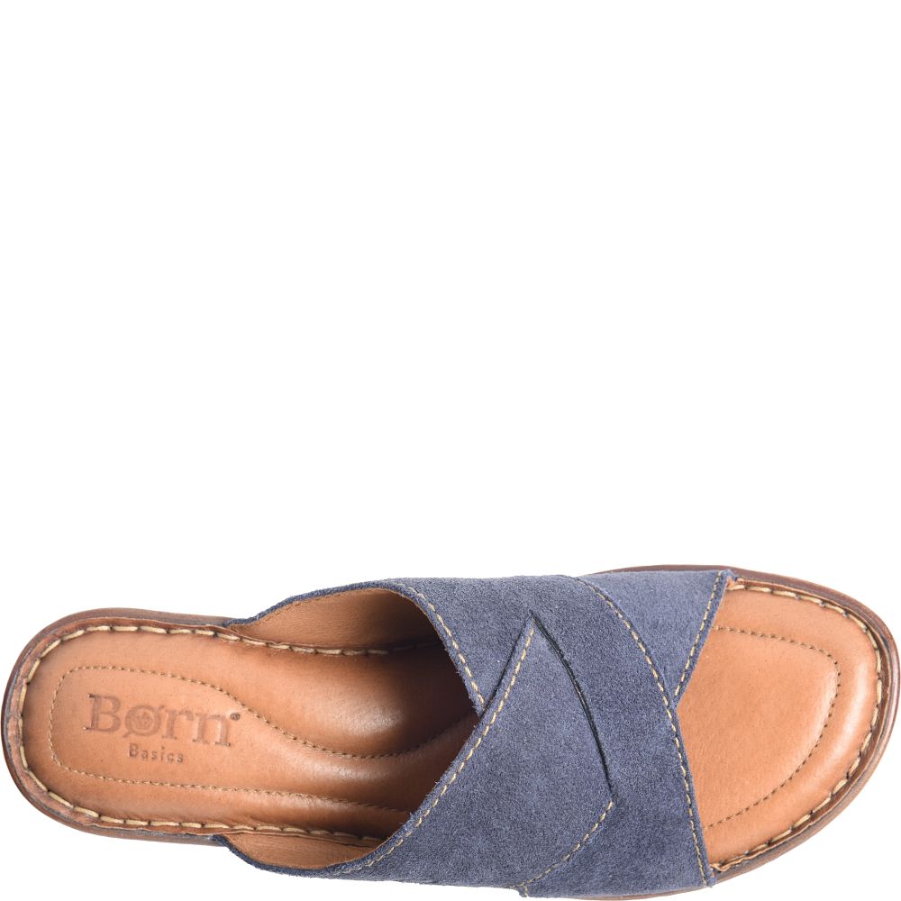Born Teayo Basic Sandals Navy Indigo Distressed Product ID-D9tkyPnP
