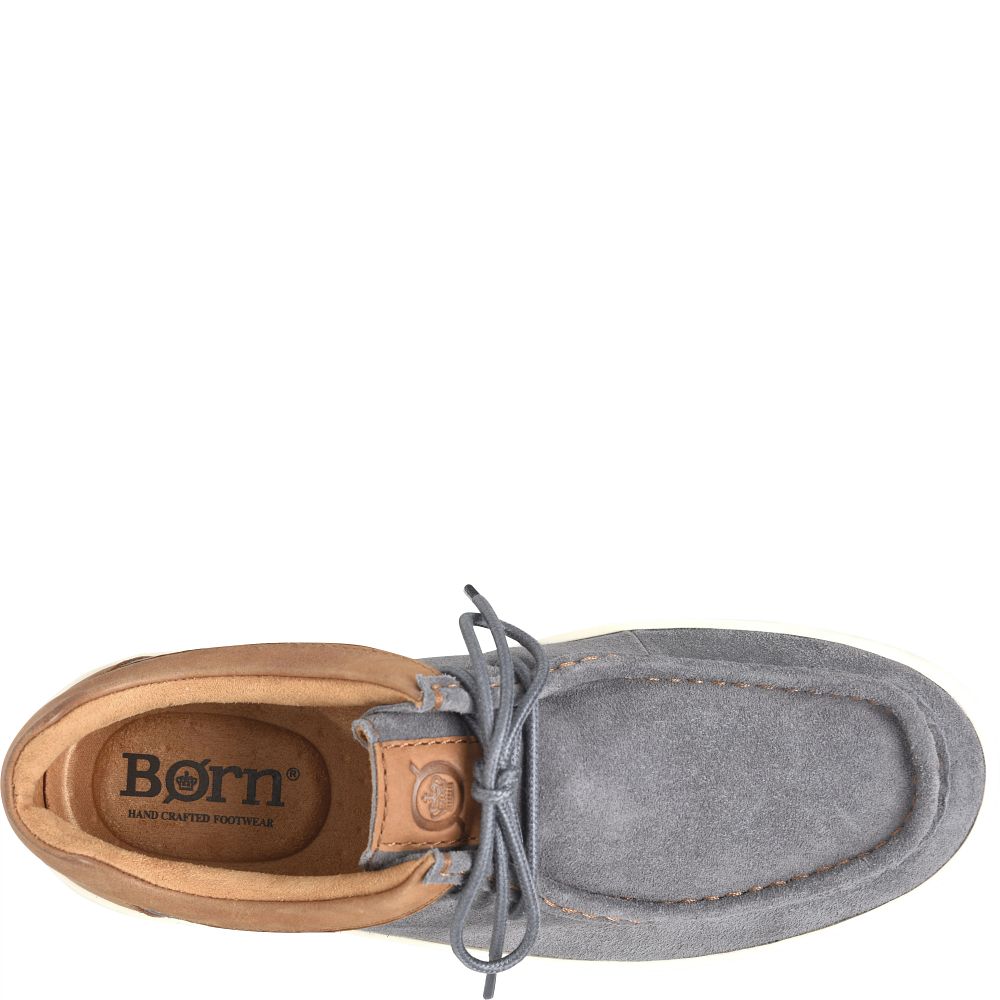 Born Maverick Slip-Ons Grey Brown Combo Product ID-DINJNtvw
