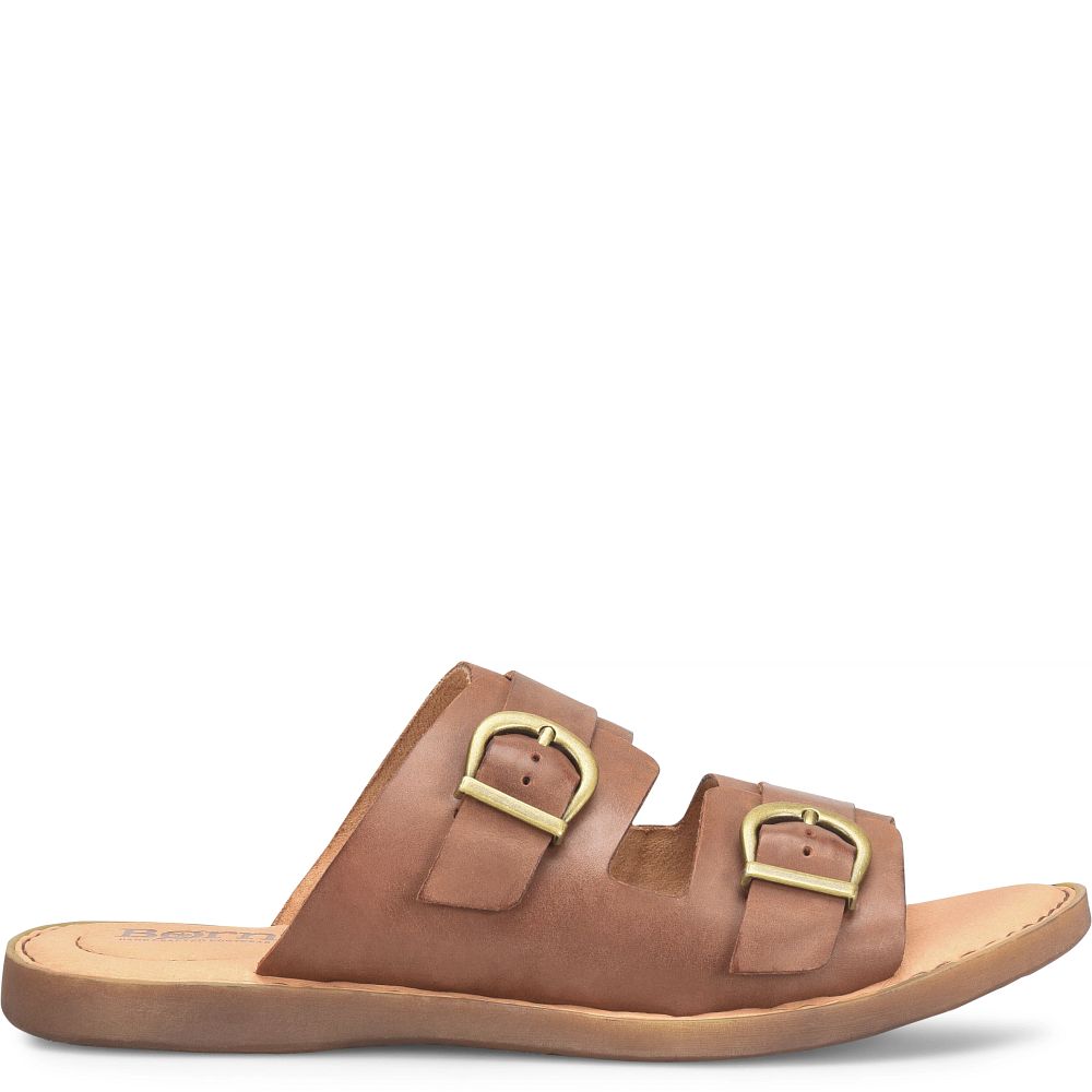 Born Henna Sandals Brown Cuero Product ID-DPNKI2VS