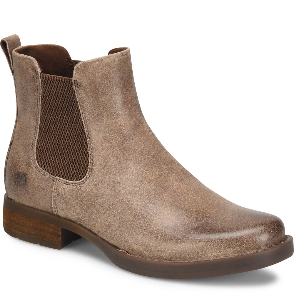 Born Brenta II Boots Taupe Distressed Product ID-E10t2Dck