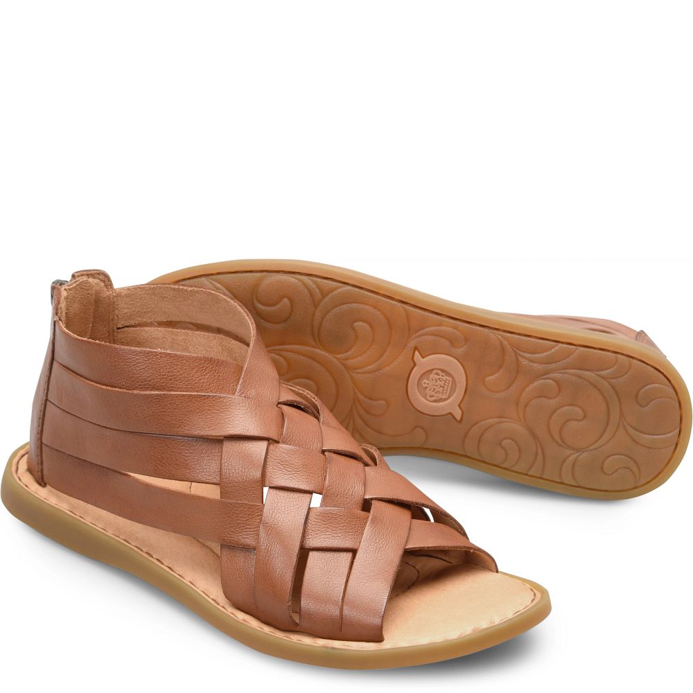 Born Iwa Woven Sandals Cuoio Brown Product ID-Ekp6tqRI