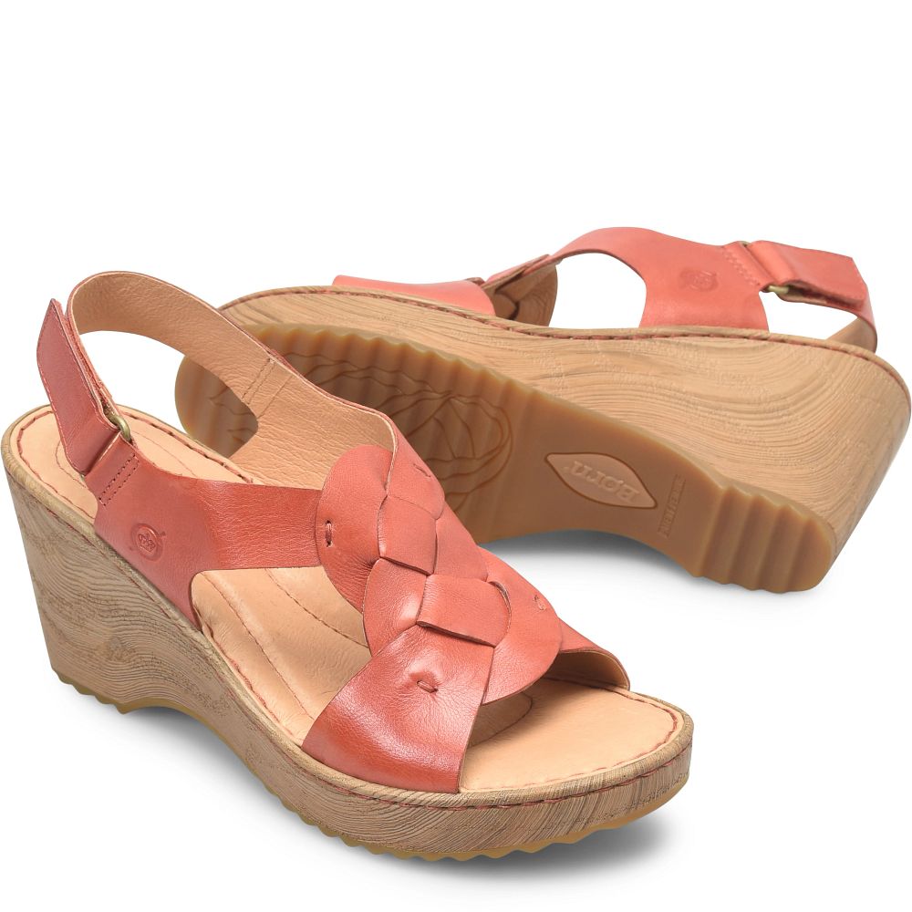 Born Nina Sandals Rust Cayenne Product ID-FHsl4d8y