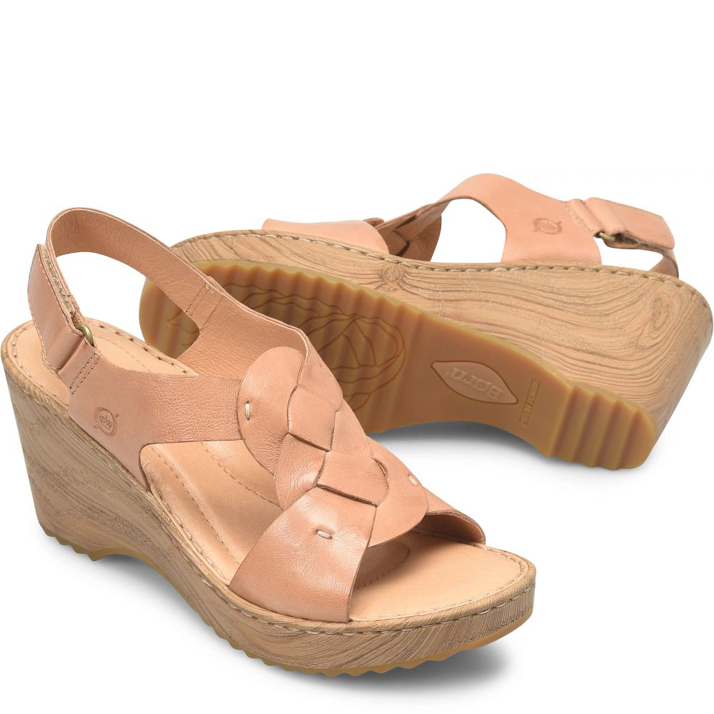 Born Nina Sandals Natural Product ID-FZndfqGN