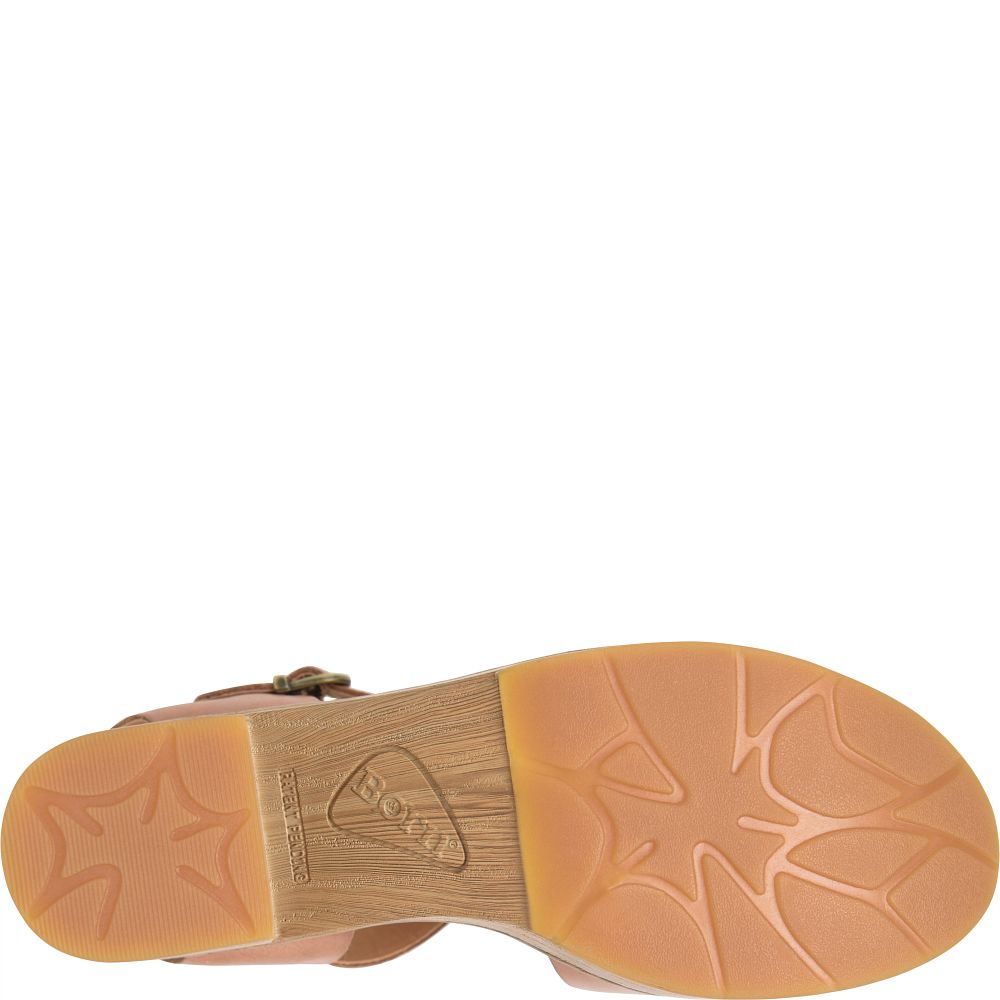 Born Lucca Sandals Brown Almond Product ID-FuSgsv3o