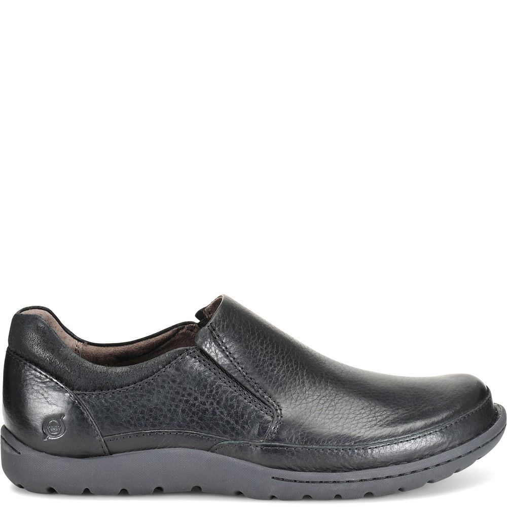 Born Nigel Slip On Slip-Ons Black Product ID-H1PfTHWL