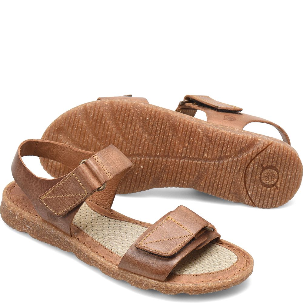Born Tabra Basic Sandals Brown Product ID-HHsZtciL