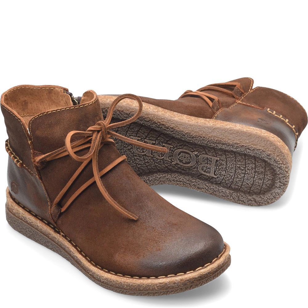 Born Calyn Boots Glazed Ginger Distressed Product ID-IDd5WImi