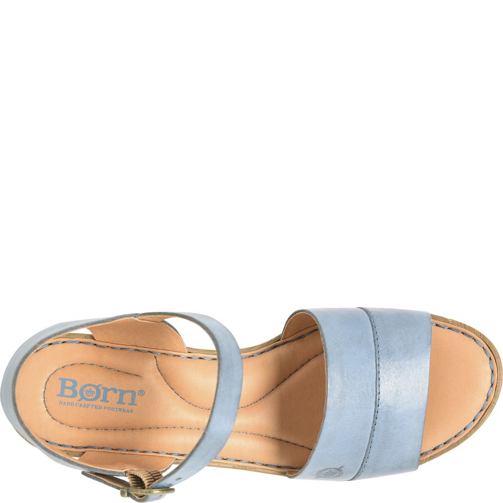 Born Lucca Sandals Dark Blue Jeans Product ID-IZqwtUoj