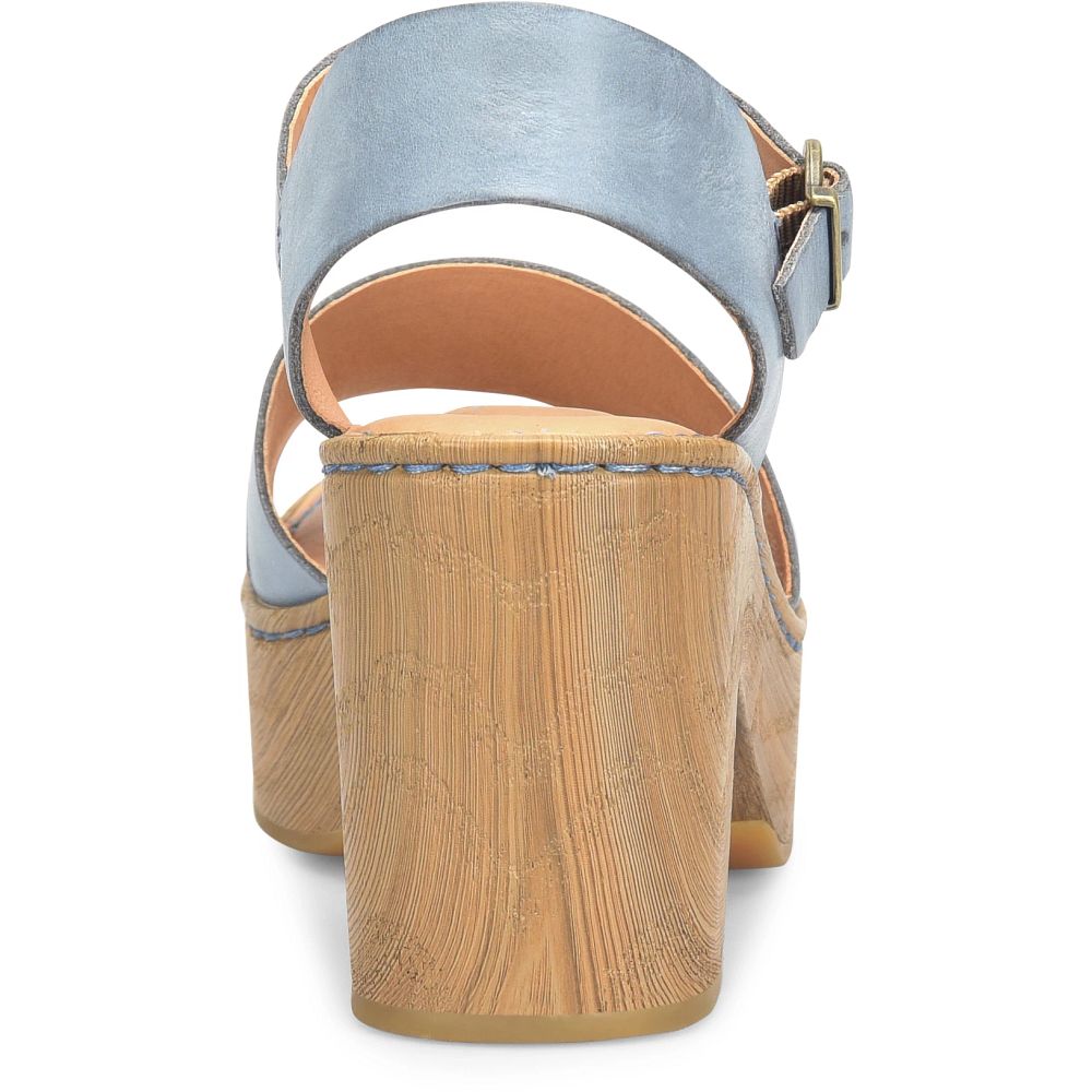 Born Lucca Sandals Dark Blue Jeans Product ID-IZqwtUoj