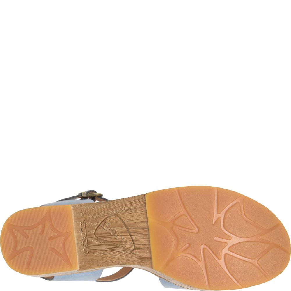 Born Lucca Sandals Dark Blue Jeans Product ID-IZqwtUoj