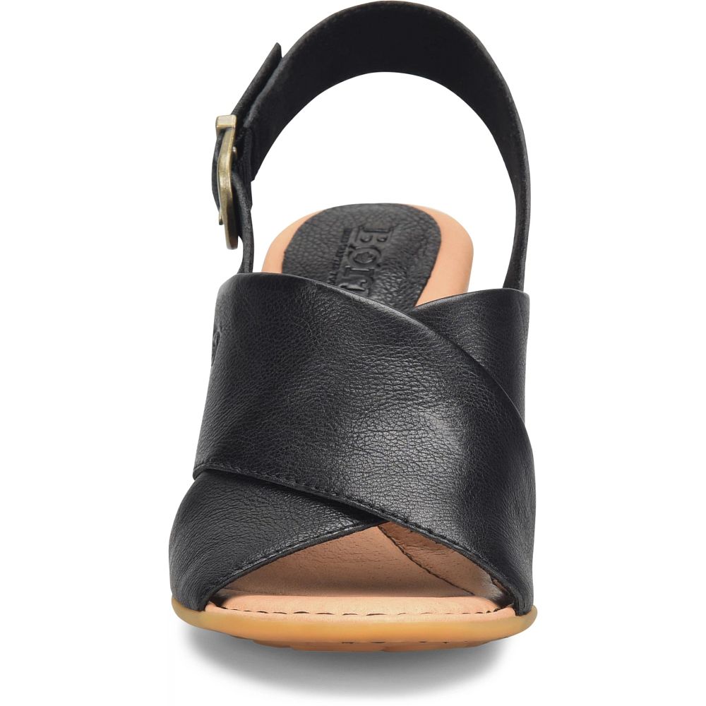 Born Tessa Sandals Black Nero Product ID-J3RUCbLZ
