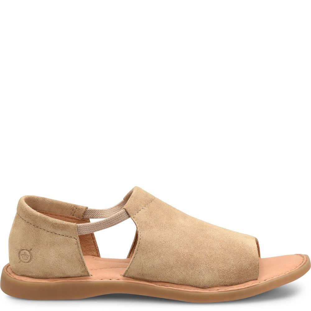 Born Cove Modern Sandals Taupe Suede Product ID-JDibD1b5