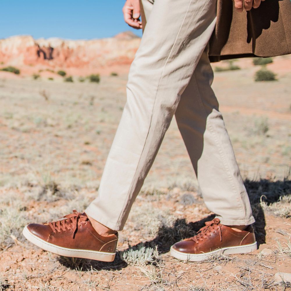 Born Allegheny II Slip-Ons Dark Tan Bourbon Product ID-JRdmaqxh