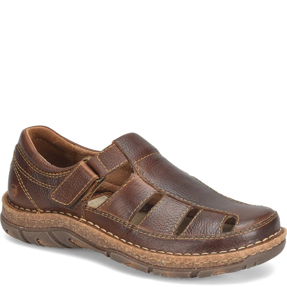 Born Connor Sandals Dark Chestnut Product ID-KFG1rKC6
