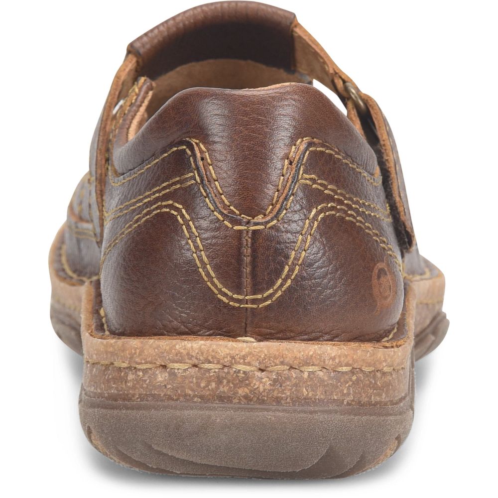 Born Connor Sandals Dark Chestnut Product ID-KFG1rKC6